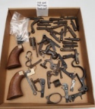 Assortment Old Gun Parts And Tools