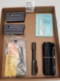 Colt M16 AR15 Mags, Bolt, Body, And Extras