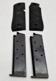 (2) Colt .380 Government Mags And Grip Set