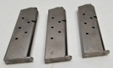(3) Like New Colt 1911 .45Auto Factory Pistol Mags