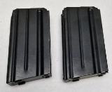 (2) AR-15 15Rd  Mags With 30Rds .223 Ammo