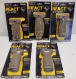 (5) New MFT React Short And Full Size Grip Sets