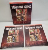 (3) New Peter G. Kokalis Machine Gun Books