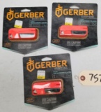 (3) New Gerber Vital Replacement Blade Packs