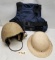 (2) Vintage US Military Helmets & Tactical Vest