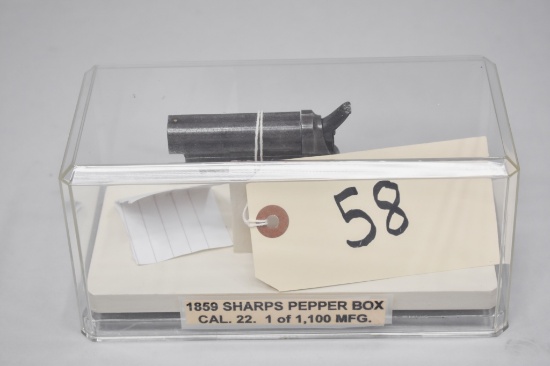 1859 Sharps 22 Cal Pepperbox