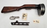 Russian WWII PPSH-41 Submachine Gun Parts