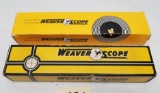 Weaver K4 60-C & Weaver K3 60-B Rifle Scopes