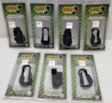 (7) New Black Ergo AR-15 Magazine Grips