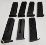 (7) Assorted Used 9mm Pistol Mags