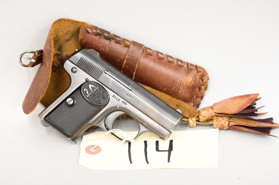 (CR) C.G. Haenel Model #2 .25 ACP Pistol