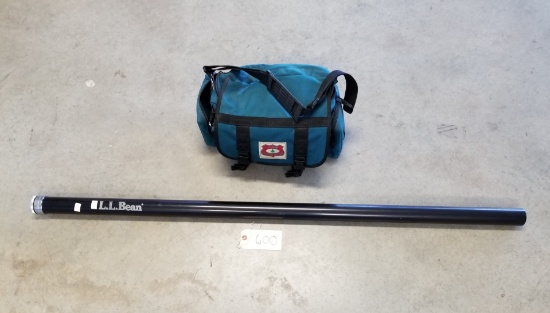New L.L Bean Fly Rod And Supplies