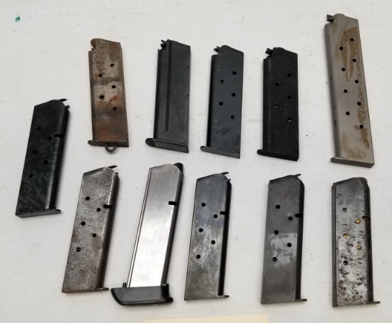 (11) Assorted Colt 45 Auto Mags