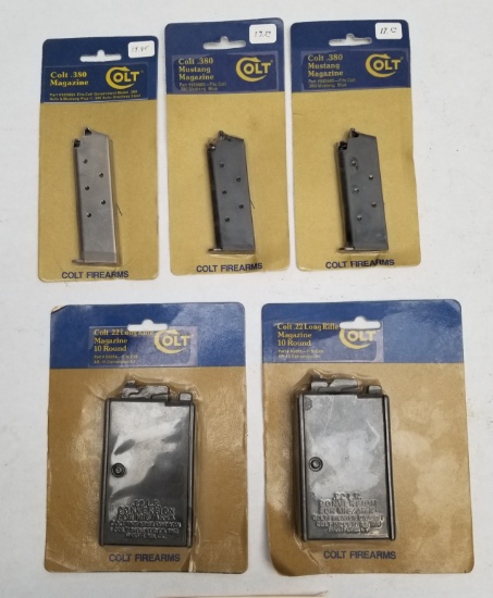 (5) New Colt Mags