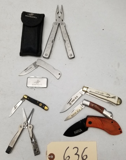 Winchester, Schrade & NRA Pocket Knives