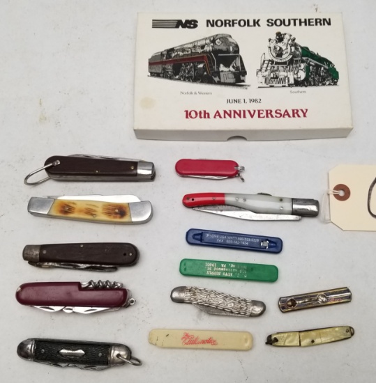 Norfolk Southern 10th Anniversary Knife Set & More