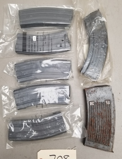 (5) Metal AR-15 Mags And More