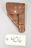 Vintage Leather Nazi Party Pistol Holster