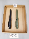 (2) Glock Austria Fighting Knives