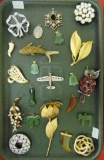 Vintage Pins, pendants
