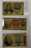 Fractional Currency Notes
