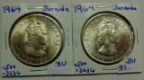 Bermuda Silver Crowns (2)