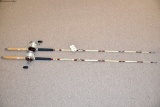 (2) Penn Special Senator Rods w/ 114-H Reels