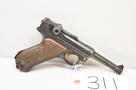 (CR) German 1918 Erfurt Luger 9mm Pistol