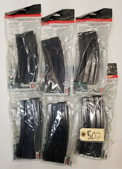 (6) New Mako E-Lander 5.56/223 30rd Mags