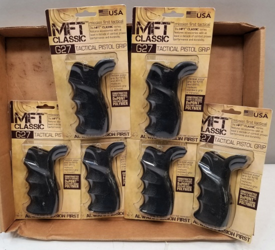 (6) New MFT G27 Tactical Pistol Grips