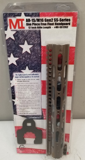 New MI AR-15/M16 12" Free Float Hand Guard