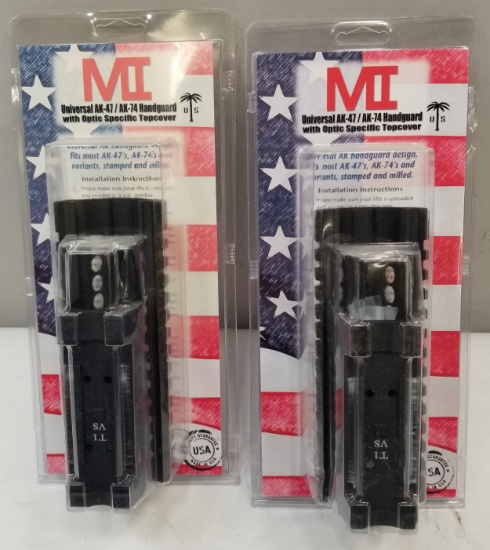 (2) MI Universal AK47 Hand Guard w/ T1BS Top Cover