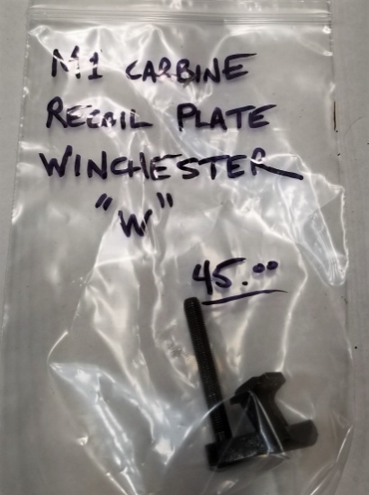 Winchester M1 Carbine Recoil Plate