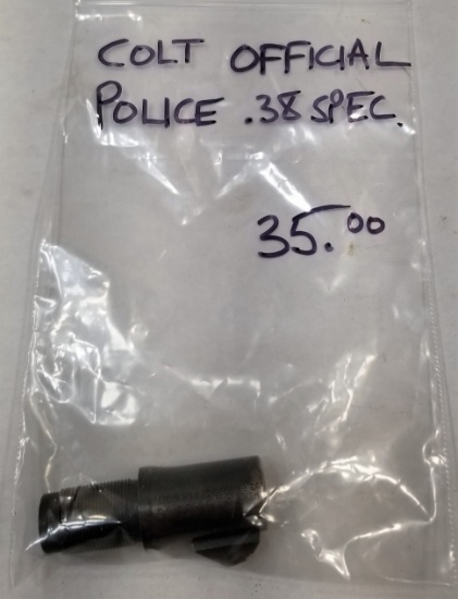 Colt Official Police .38 Special Barrel