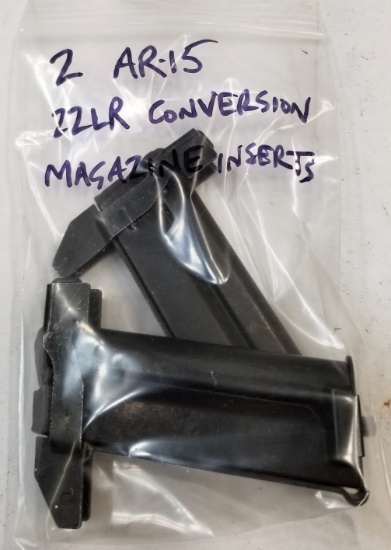 (2) AR-15 22LR Conversion Magazine Inserts