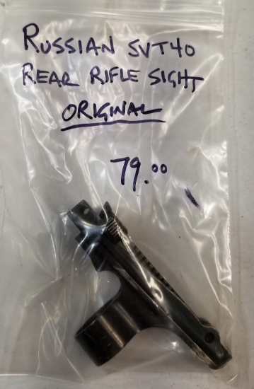 Russian SVT40 Original Rear Rifle Sight