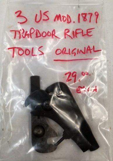(3)US Model 1879 Original Trap Door Rifle Tools