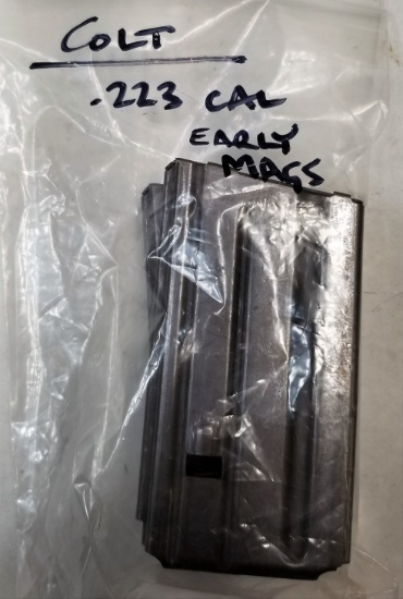 (2) Earlt Colt .223 Cal Magazines