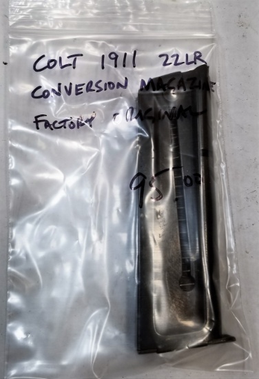 Colt 1911 22LR Factory Original Conversion Mag