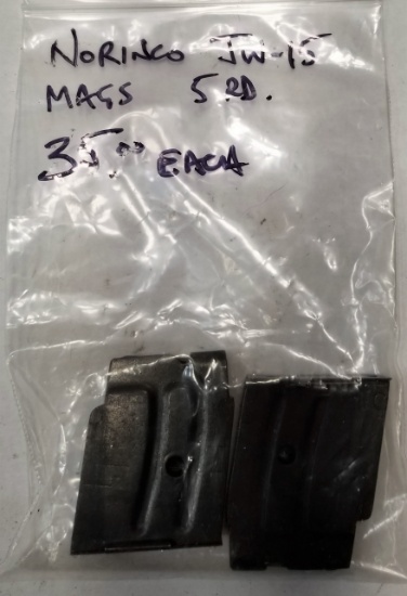 (2) Norinco JW-15 5rd Mags