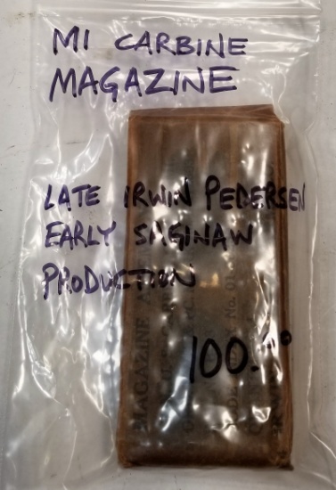 Late Irwin Pedersen Early Saginaw M1 Carbine Mag