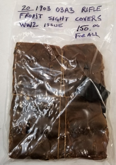 (20) 1903 03A3 WW2 Issue Front Sight Covers