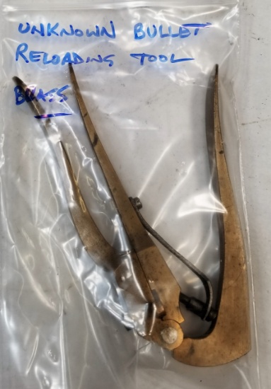 Unknown Brass Bullet Reloading Tool