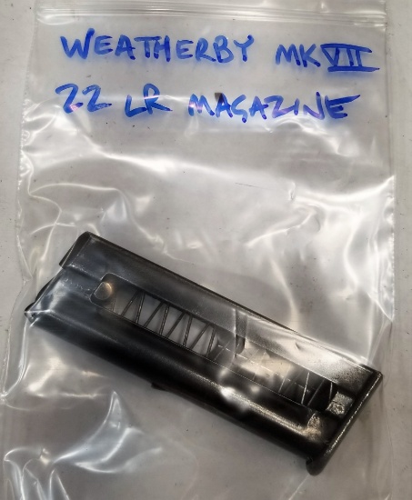 Weatherby MKVII .22LR Magazine