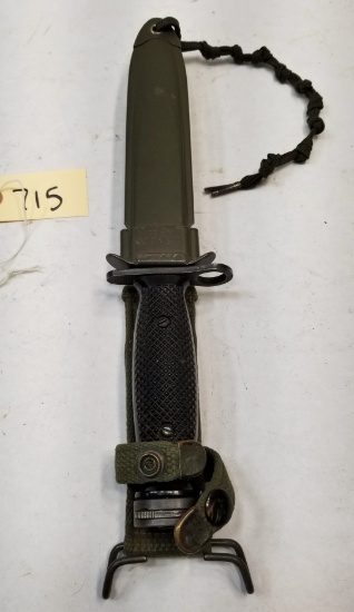 USM4 M1 Carbine Bayonet TMN With M8A1 Scabbard