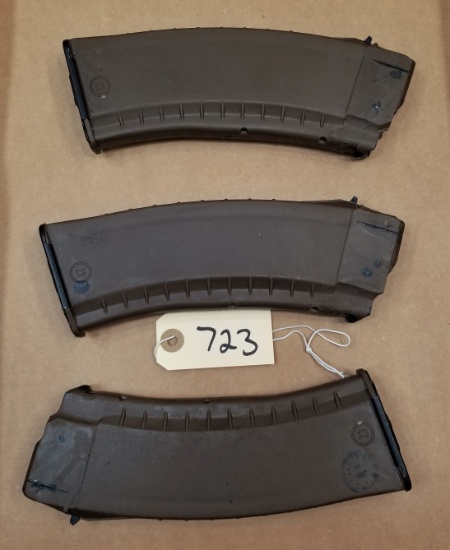 (3) New 7.62x39mm Mags