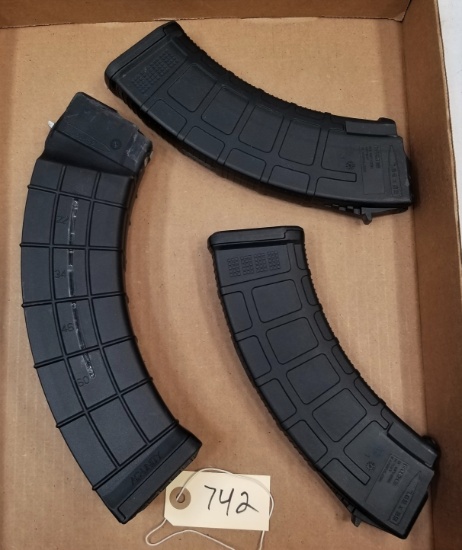 (2) 30rd And (1) 60rd Polymer 7.62x39mm Magazines