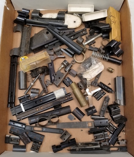 Large Assortment Of Gun Sights And Scope Mounts