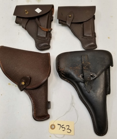 Leather Walther P38 Pistol Holster And More