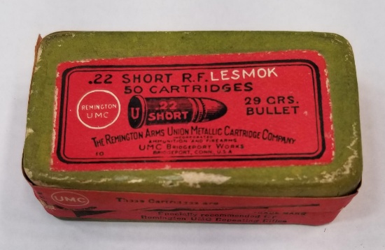 50RDS Vintage Remington .22 Short